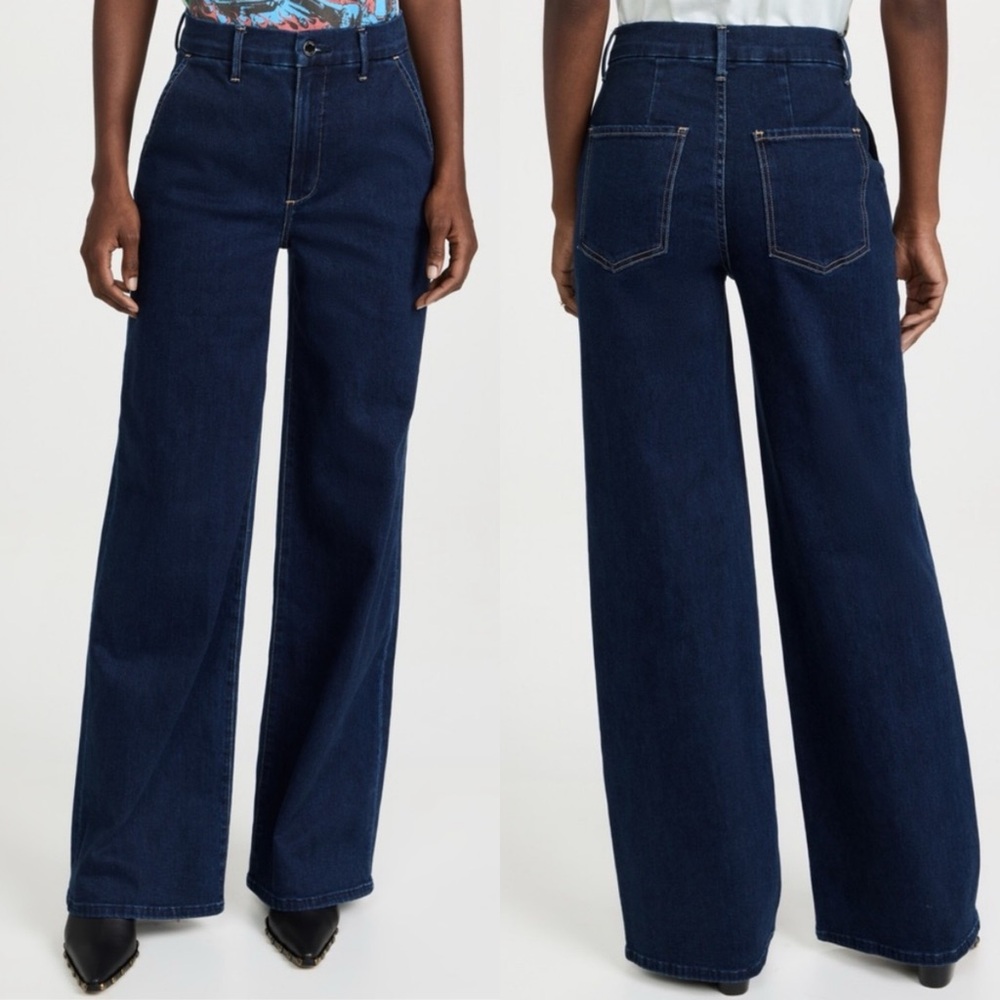 Le Jean Jude Wide Leg Trouser Jeans